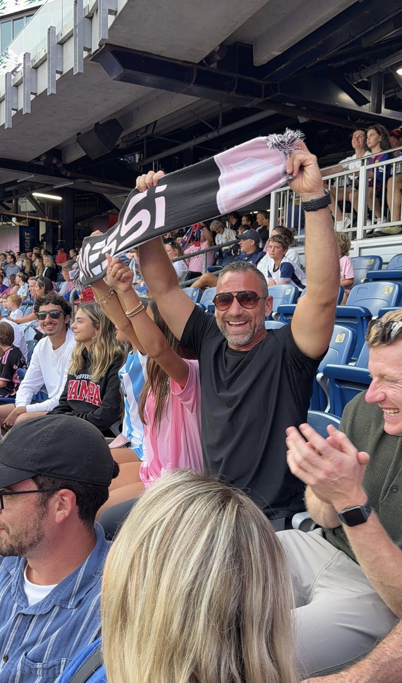 Truly Lawn team outing at a Revs game