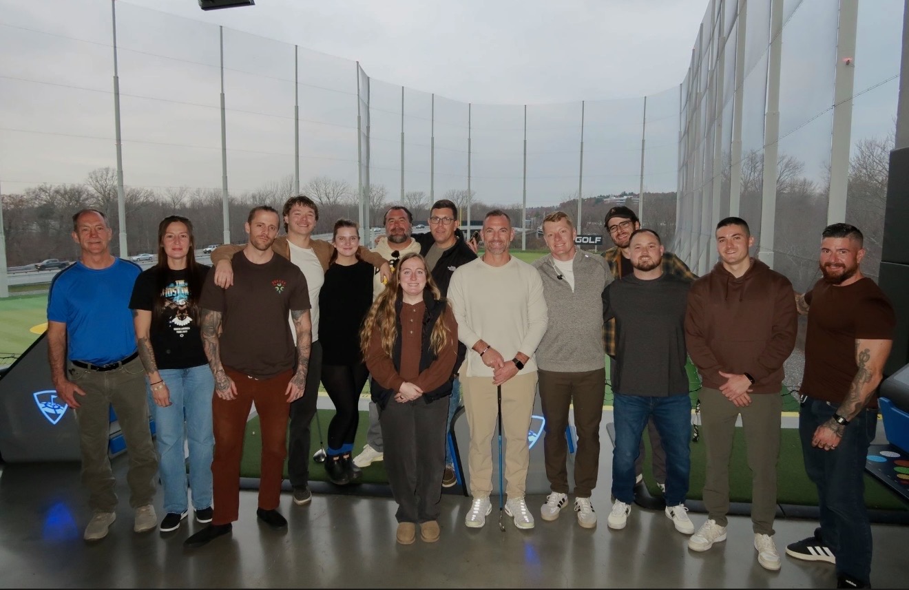Truly Lawn team outing at Top Golf 2025